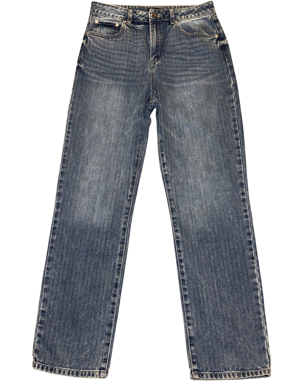 Sincerely Jules Women's Straight-Leg Jeans - Blue Wash